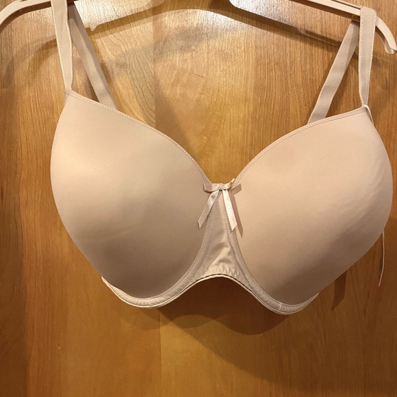 NWT Freya Fancies Full Figure Underwire Balconette Natural Beige Bra 34K - Picture 4 of 5